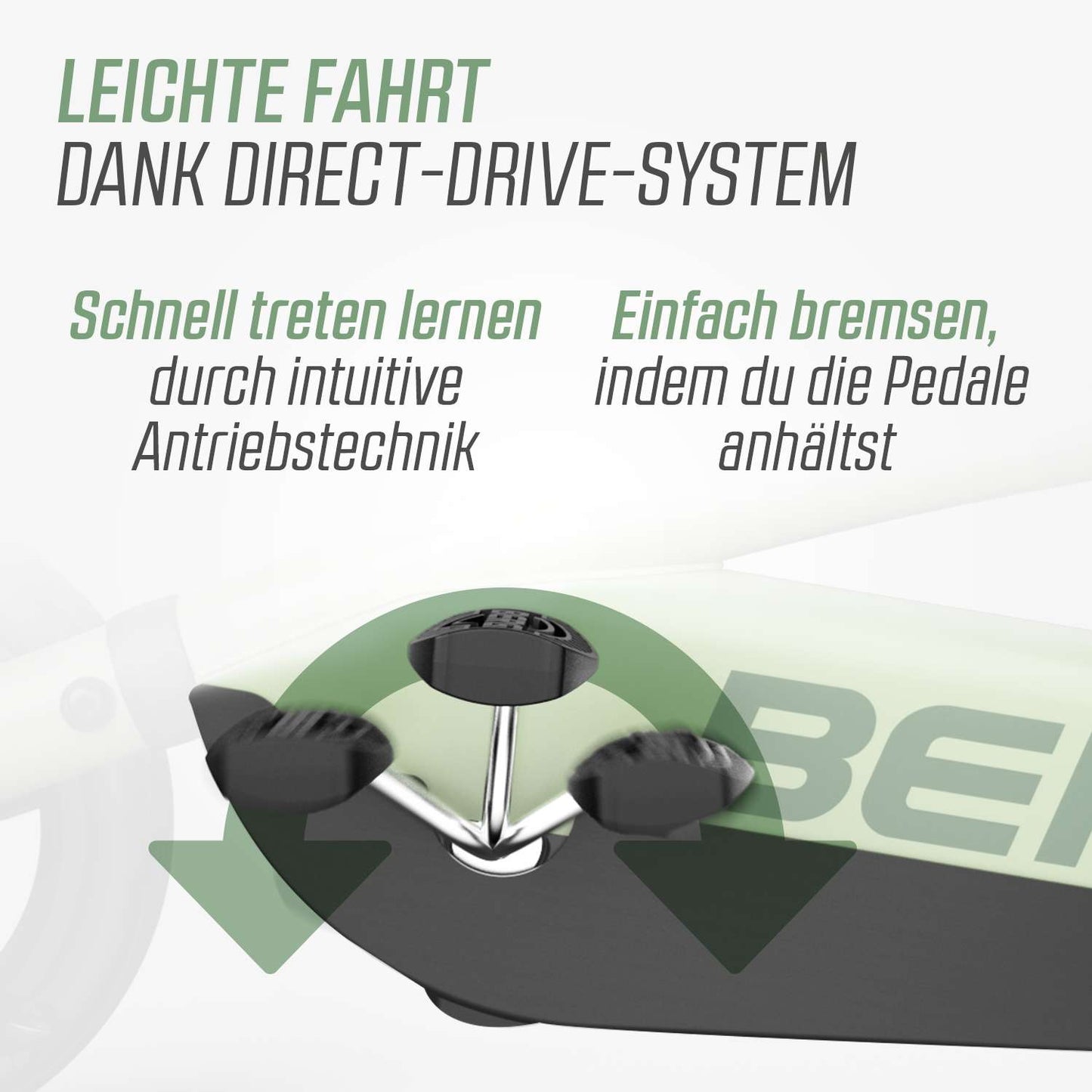 BERG Gokart Buzzy Retro Green