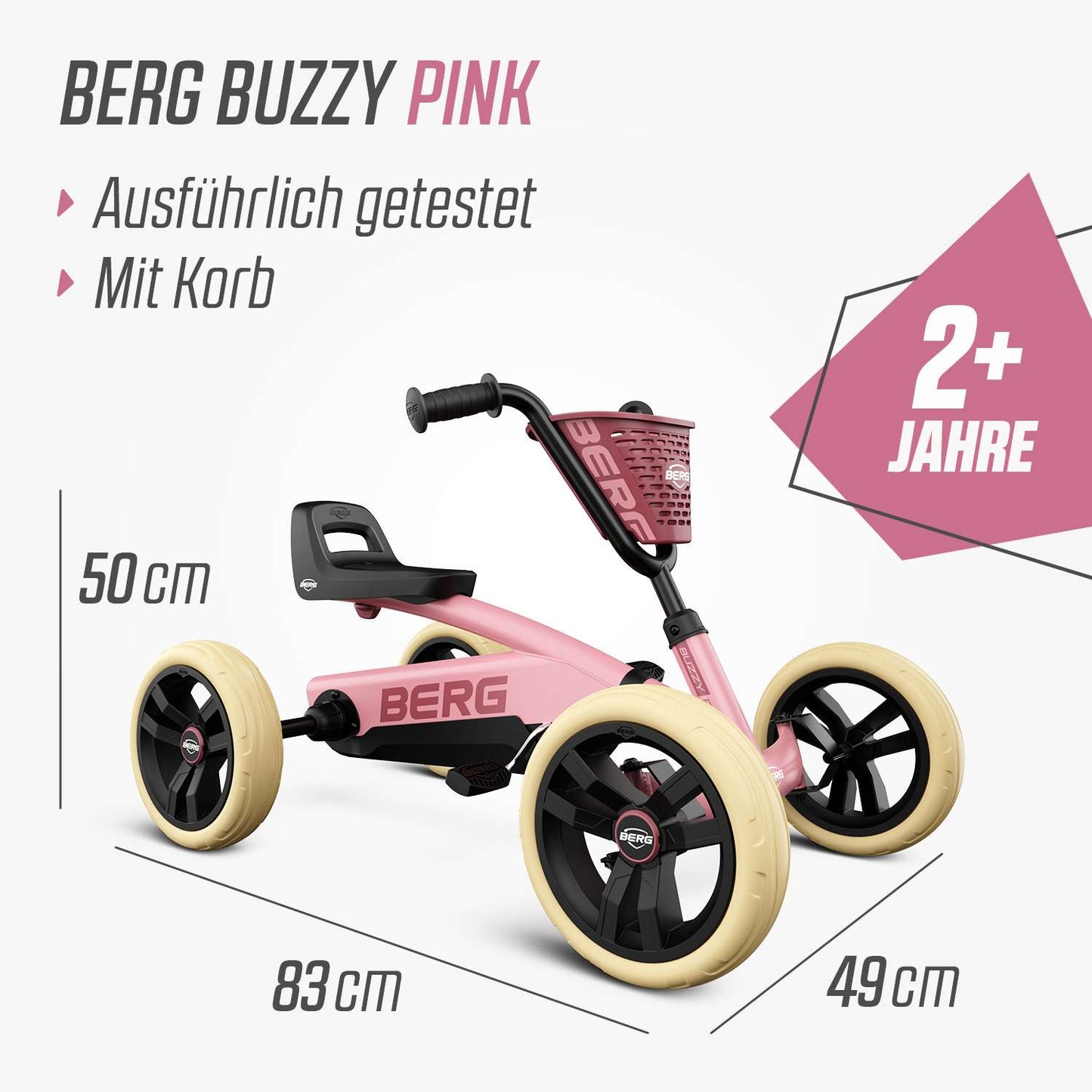 BERG Gokart Buzzy Retro Green