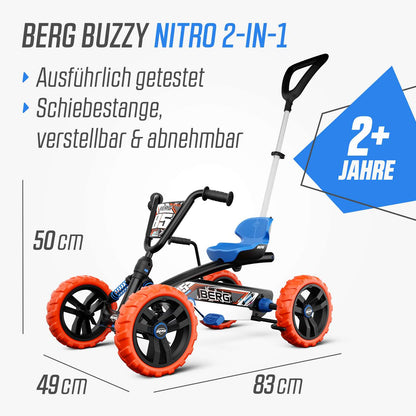BERG Gokart Buzzy Nitro 2-in-1