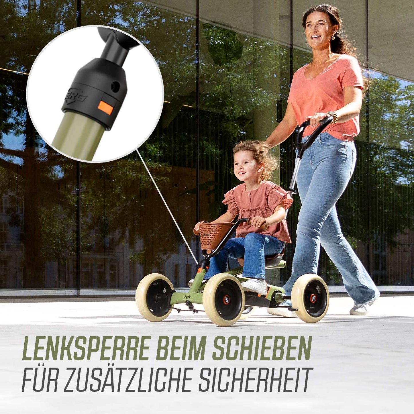 BERG go-kart Buzzy Retro 2-in-1 Green