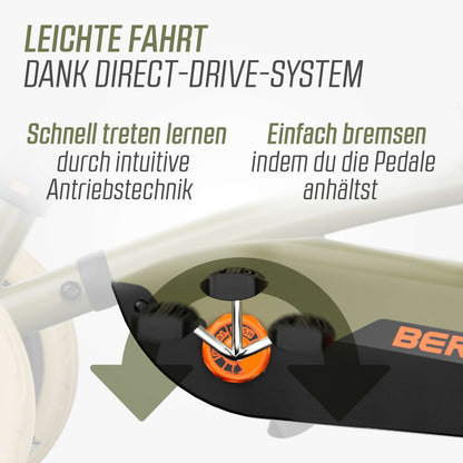 BERG go-kart Buzzy Retro 2-in-1 Green