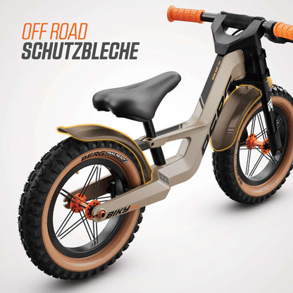 BERG Biky Trail green - balance bike with handbrake 12“
