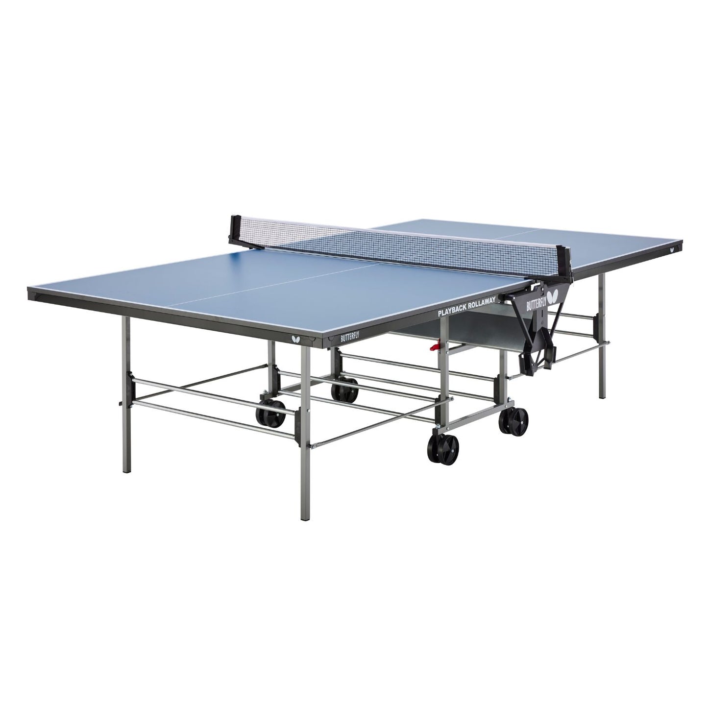 Butterfly Playback Rollaway Outdoor Tischtennisplatte - blau