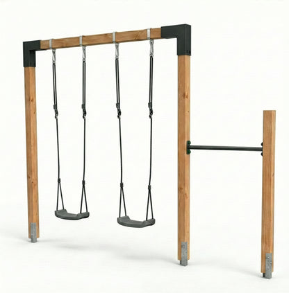 EXIT Ivy play tower with slide and swing