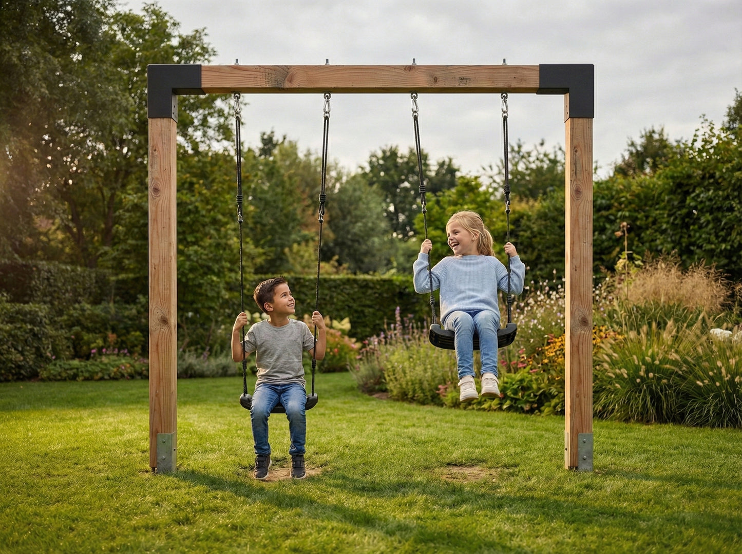EXIT Linea Robust 110 doppelte Holzschaukel