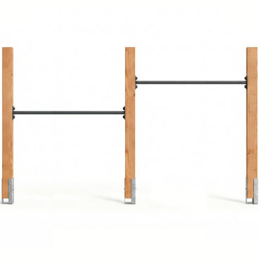 EXIT Linea Robust 110 Doppel-Holz-Reckstange