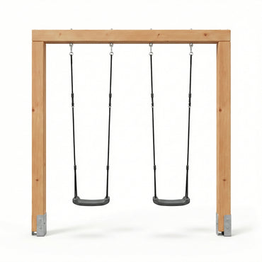 EXIT Linea Massiv 140 doppelte Holzschaukel