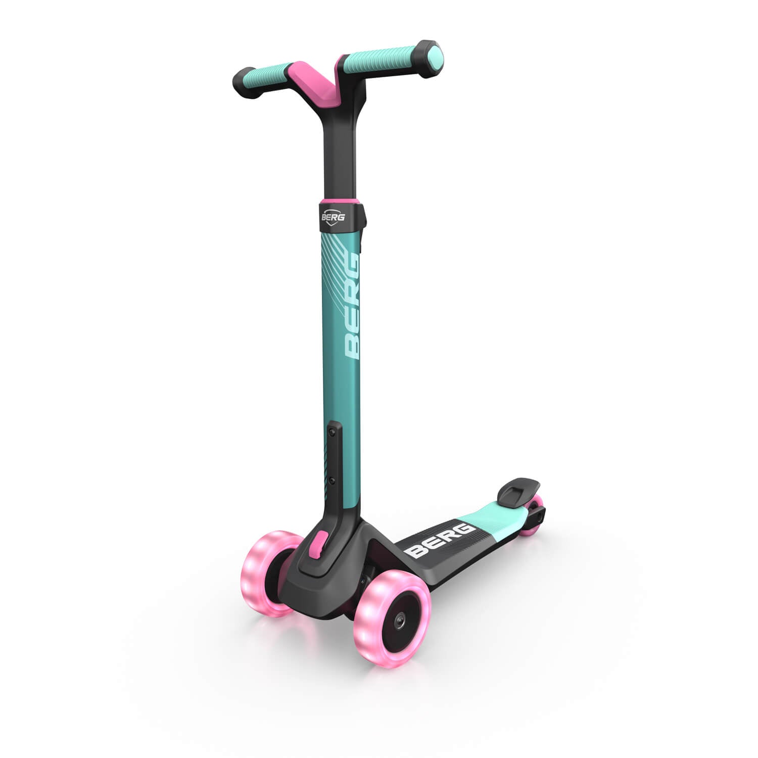 Berg Nexo Scooter mit mit LED Reifen