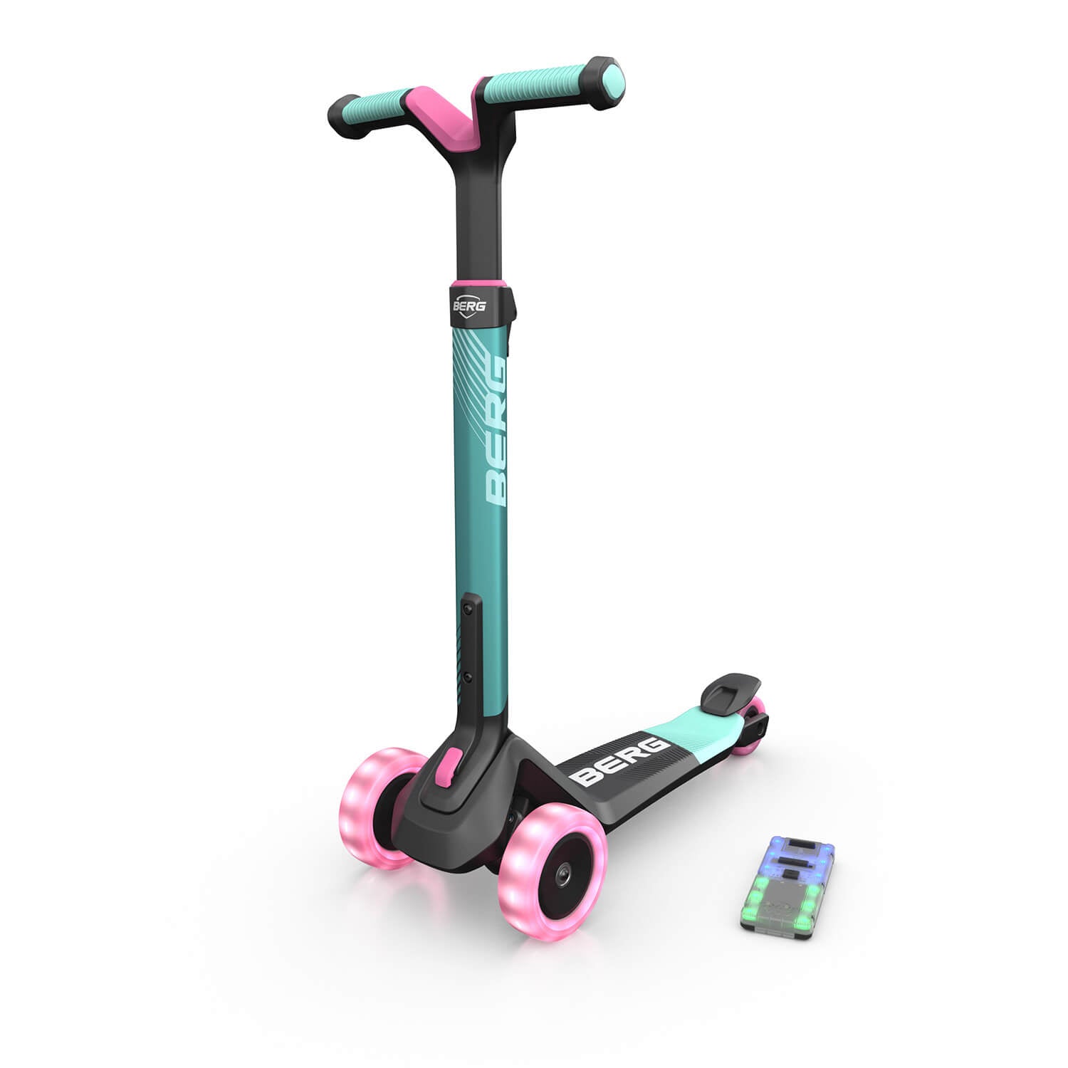 Berg Nexo Scooter mint led mit magnetdeck
