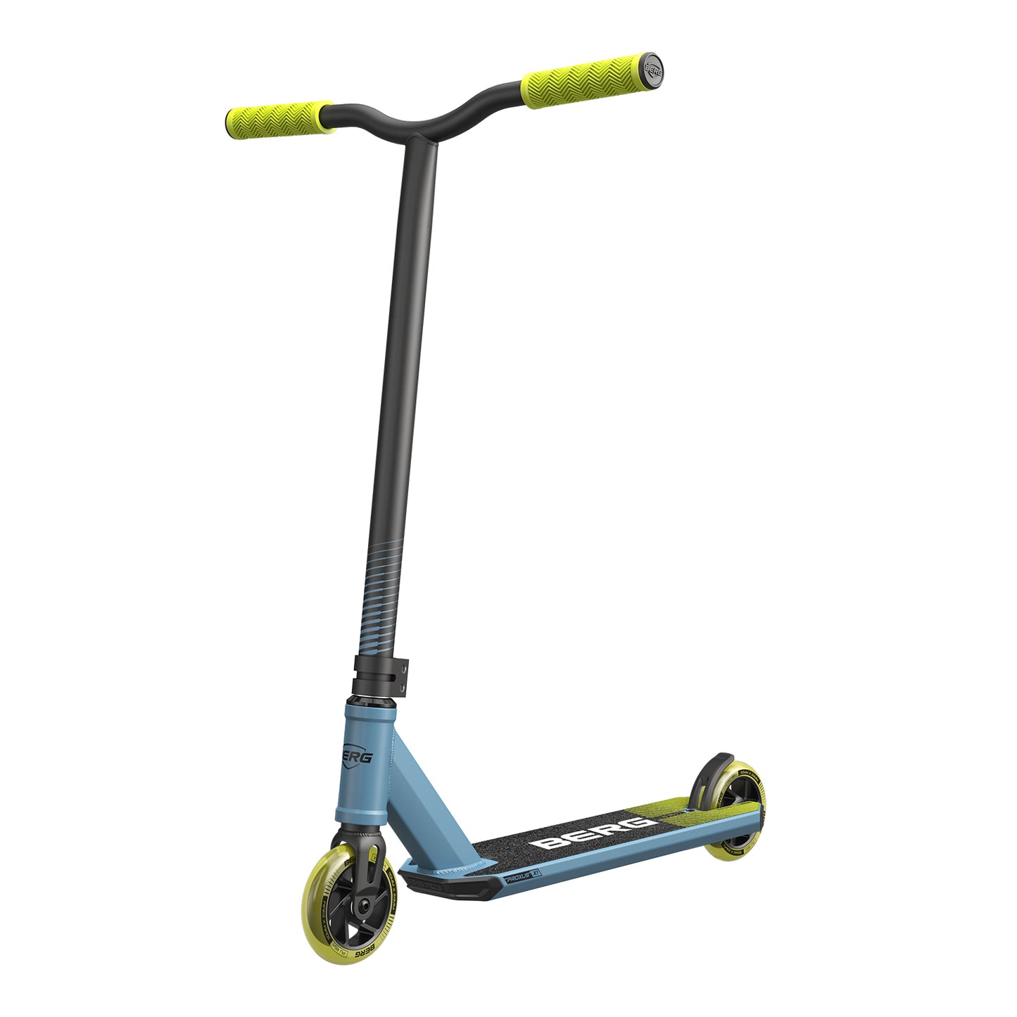 BERG Tretroller Proxus X1 Blau/Lime - Stuntroller