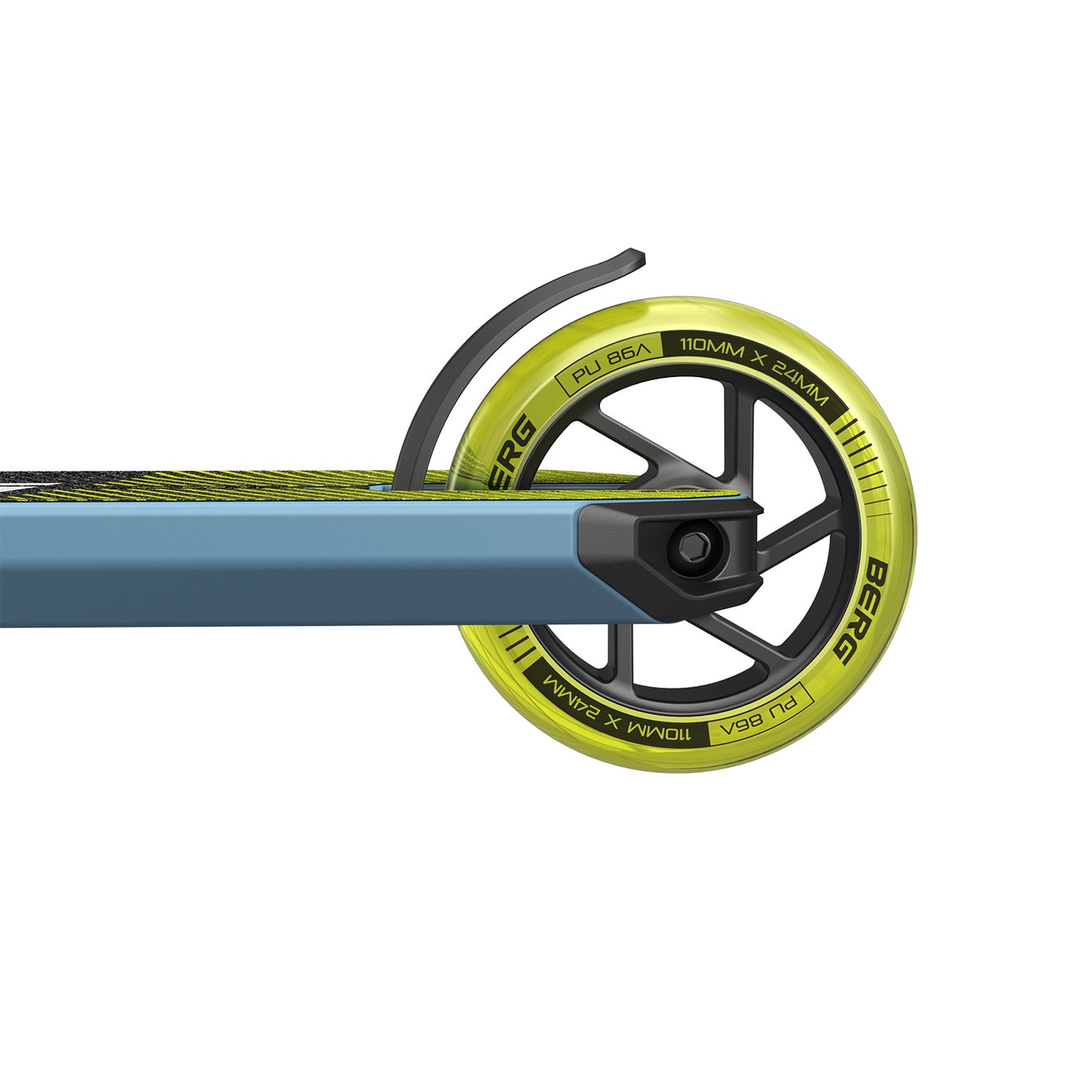 BERG Tretroller Proxus X1 Blau/Lime - Stuntroller