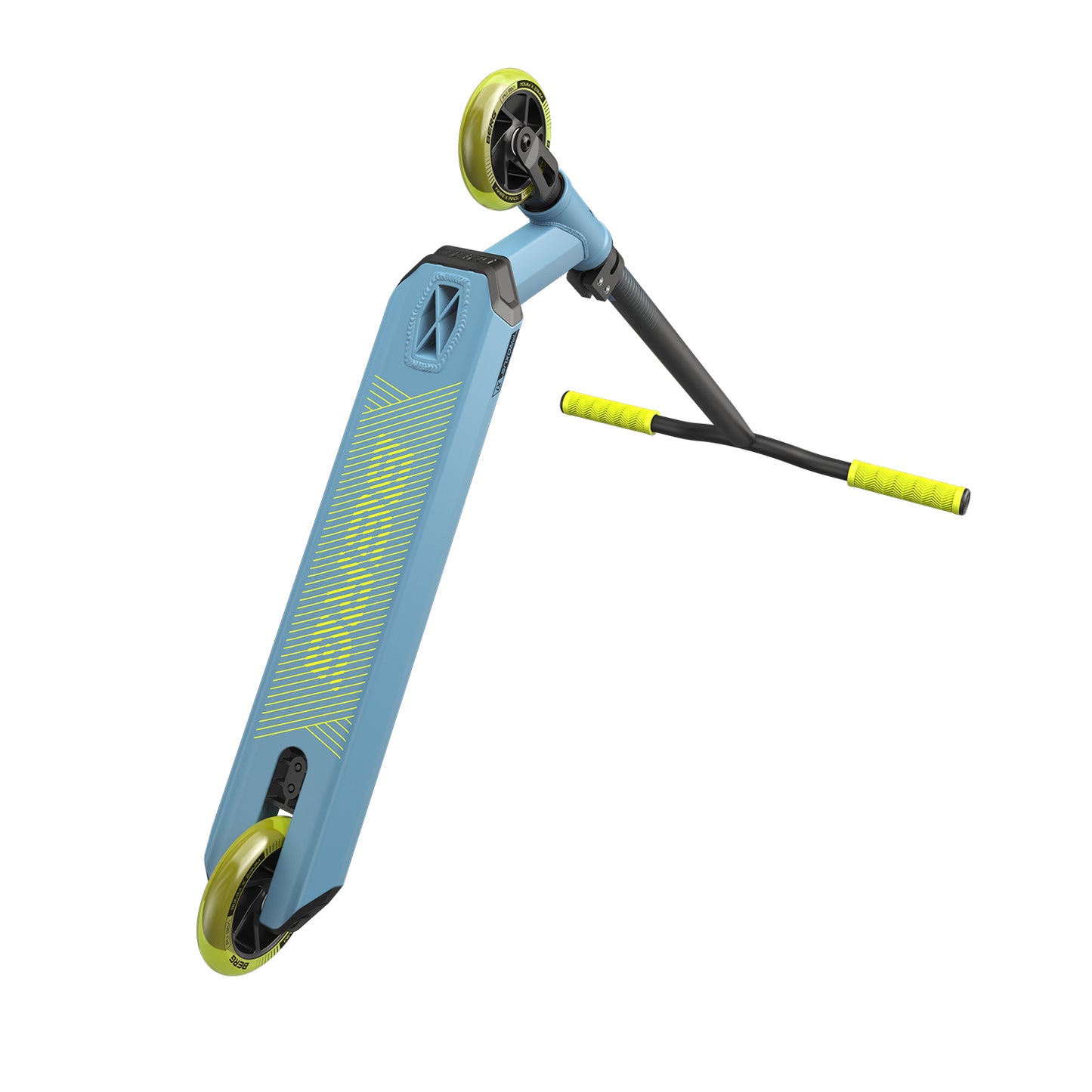 BERG Tretroller Proxus X1 Blau/Lime - Stuntroller