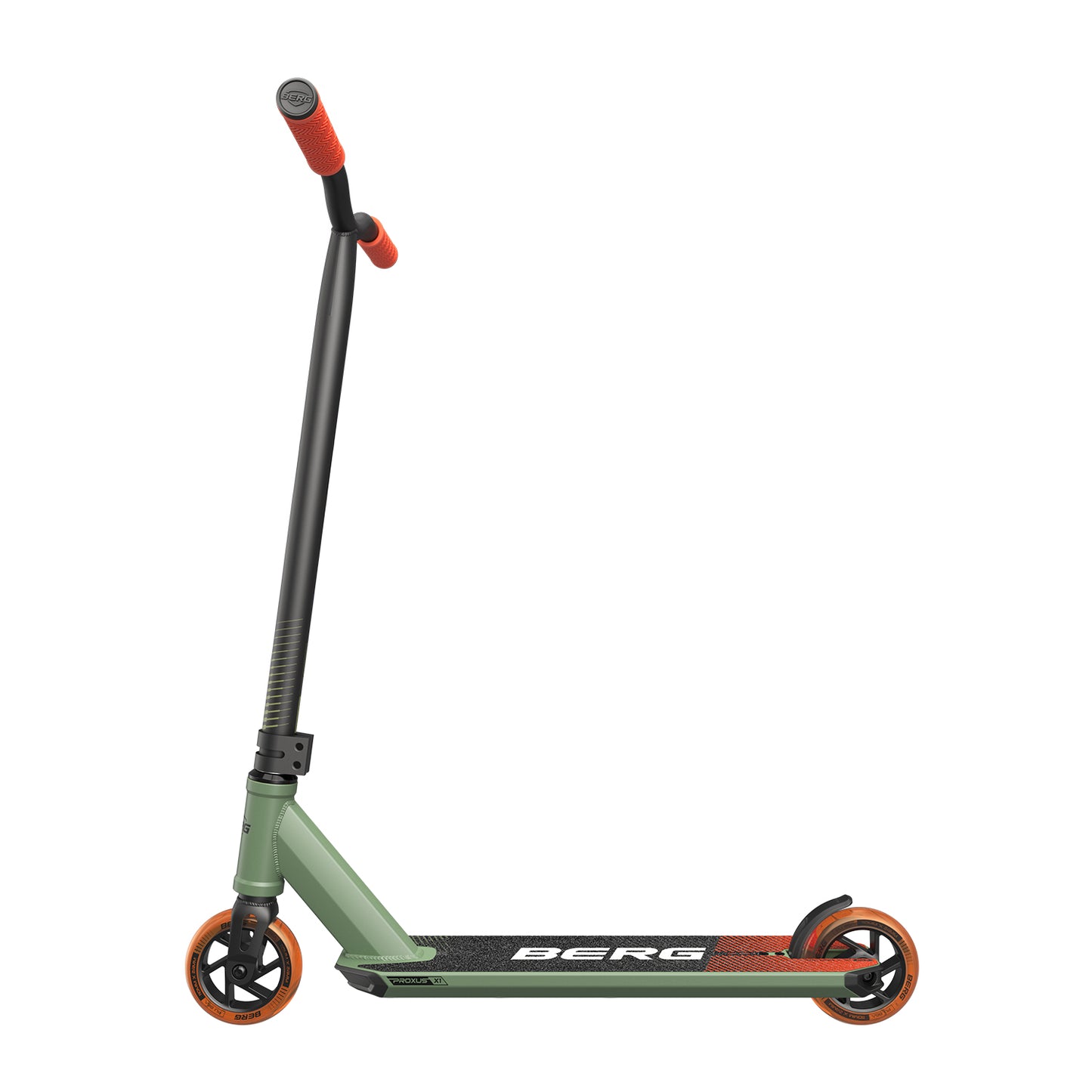 BERG Tretroller Proxus X1 Grün/Orange - Stuntroller