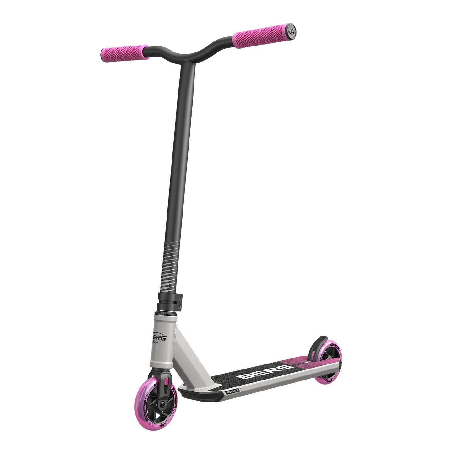 BERG Tretroller Proxus X1 Grau/Pink- Stuntroller