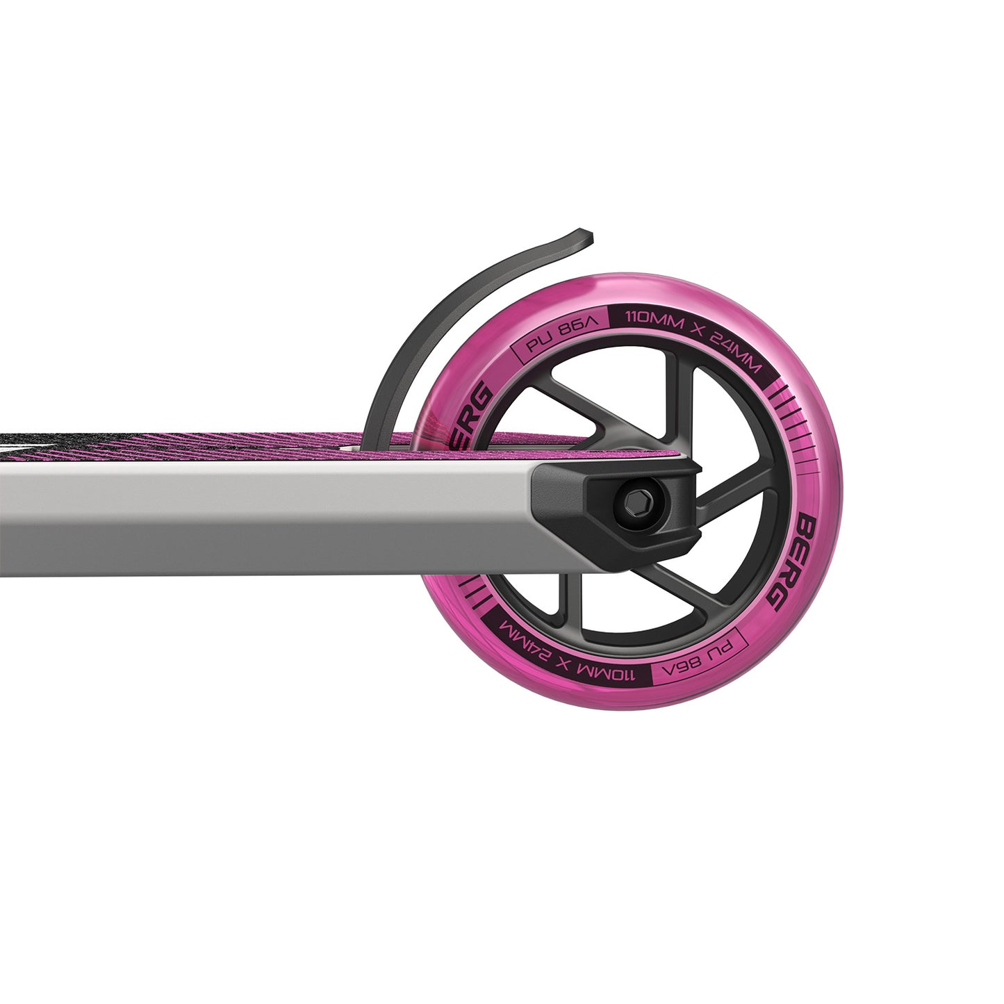 BERG Tretroller Proxus X1 Grau/Pink- Stuntroller