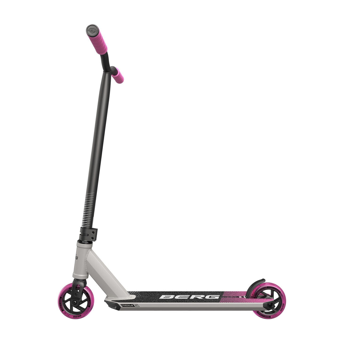 BERG Tretroller Proxus X1 Grau/Pink- Stuntroller