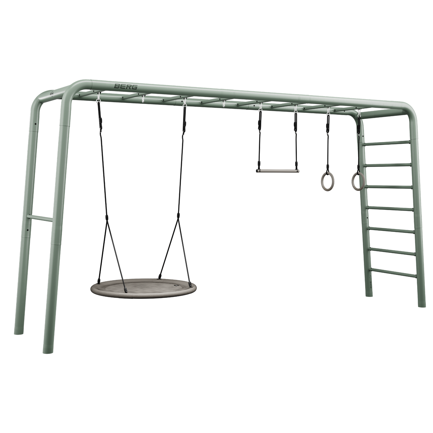 BERG PlayBase Extra Large Reck/Leiter grün mit Family Set