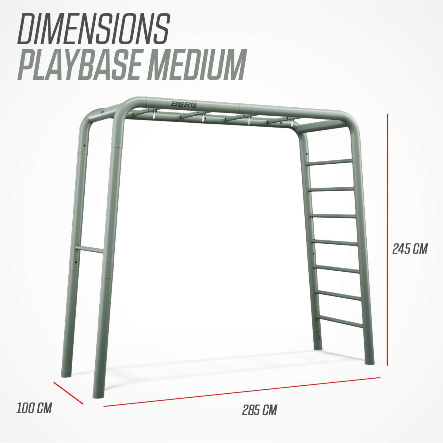 BERG PlayBase Large Bar/Ladder 