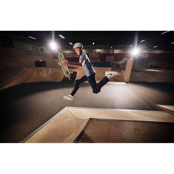 BERG Tretroller Proxus X1 Blau/Lime - Stuntroller