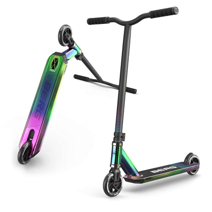 BERG Proxus X1 scooter neon chrome/black - stunt scooter