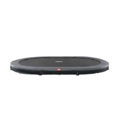 BERG Favorit InGround 520 Bodentrampolin oval grau