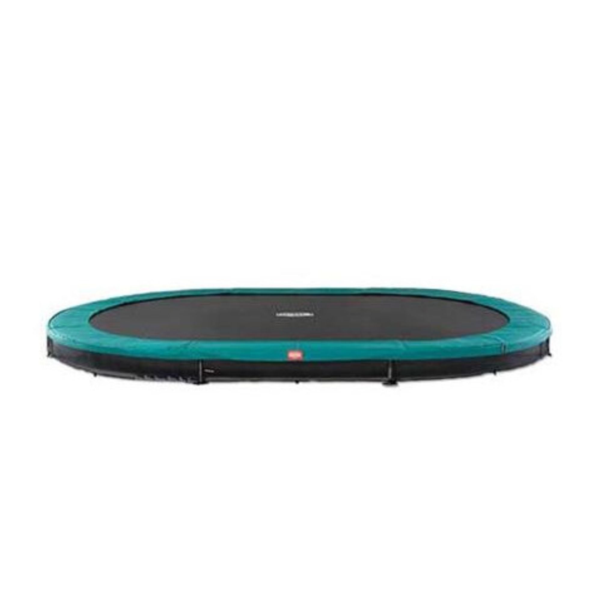 BERG Favorit InGround 520 Bodentrampolin oval grün