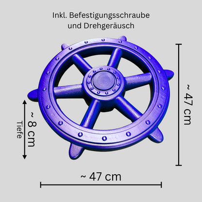 WINNETOO Spielsteuerrad Piratenlenkrad