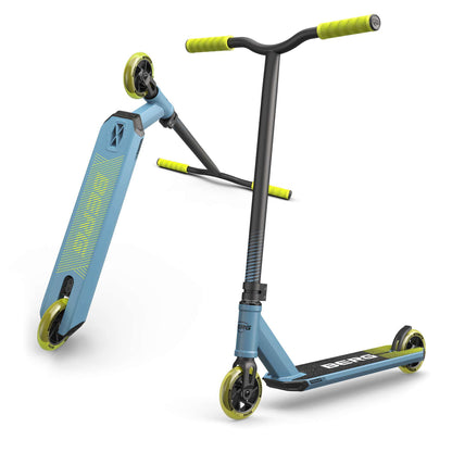 BERG Kick Scooter Proxus X1 Blue/Lime - Stunt Scooter