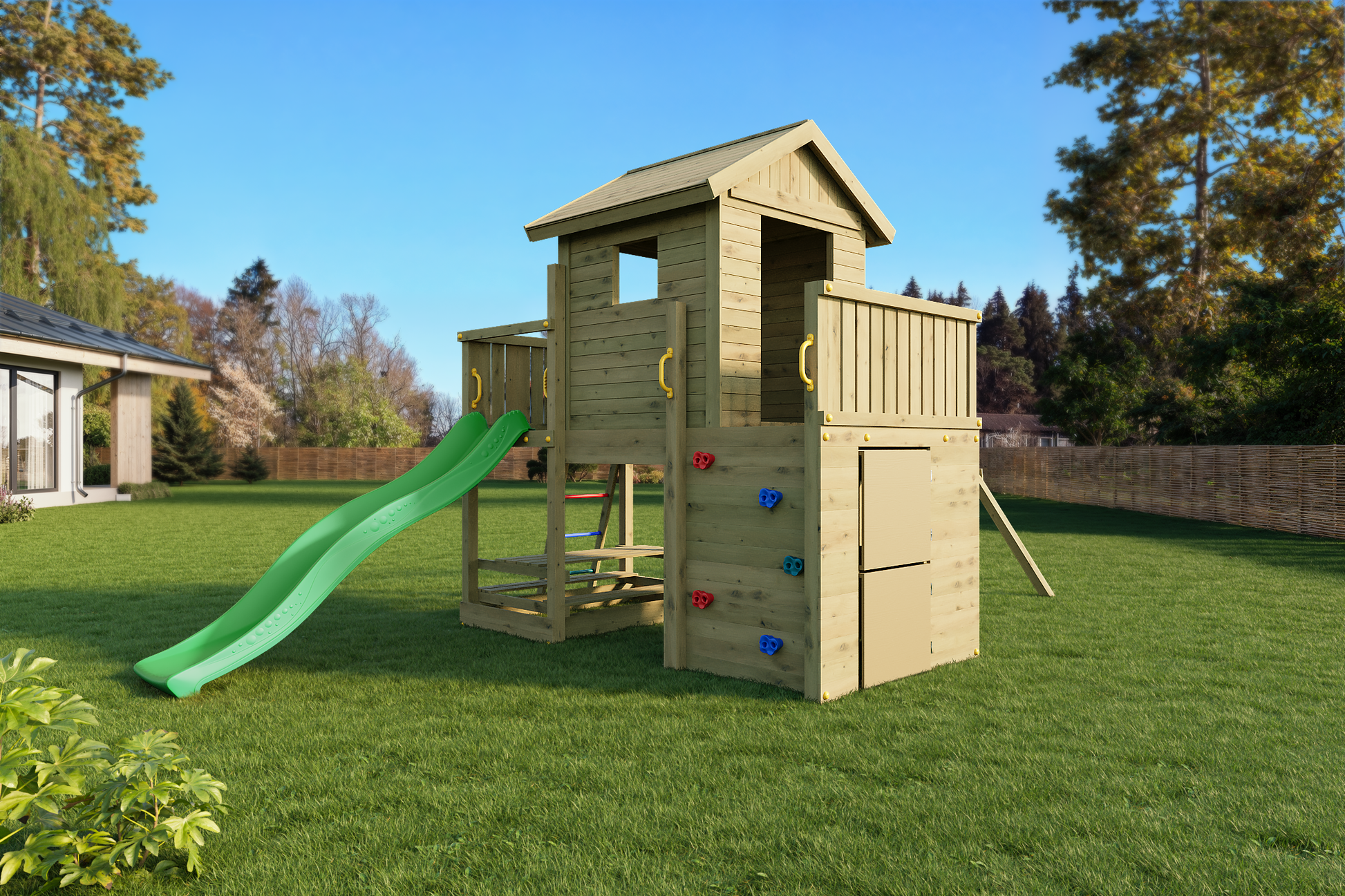 Fungoo Spielturm Multifort KDI Outdor