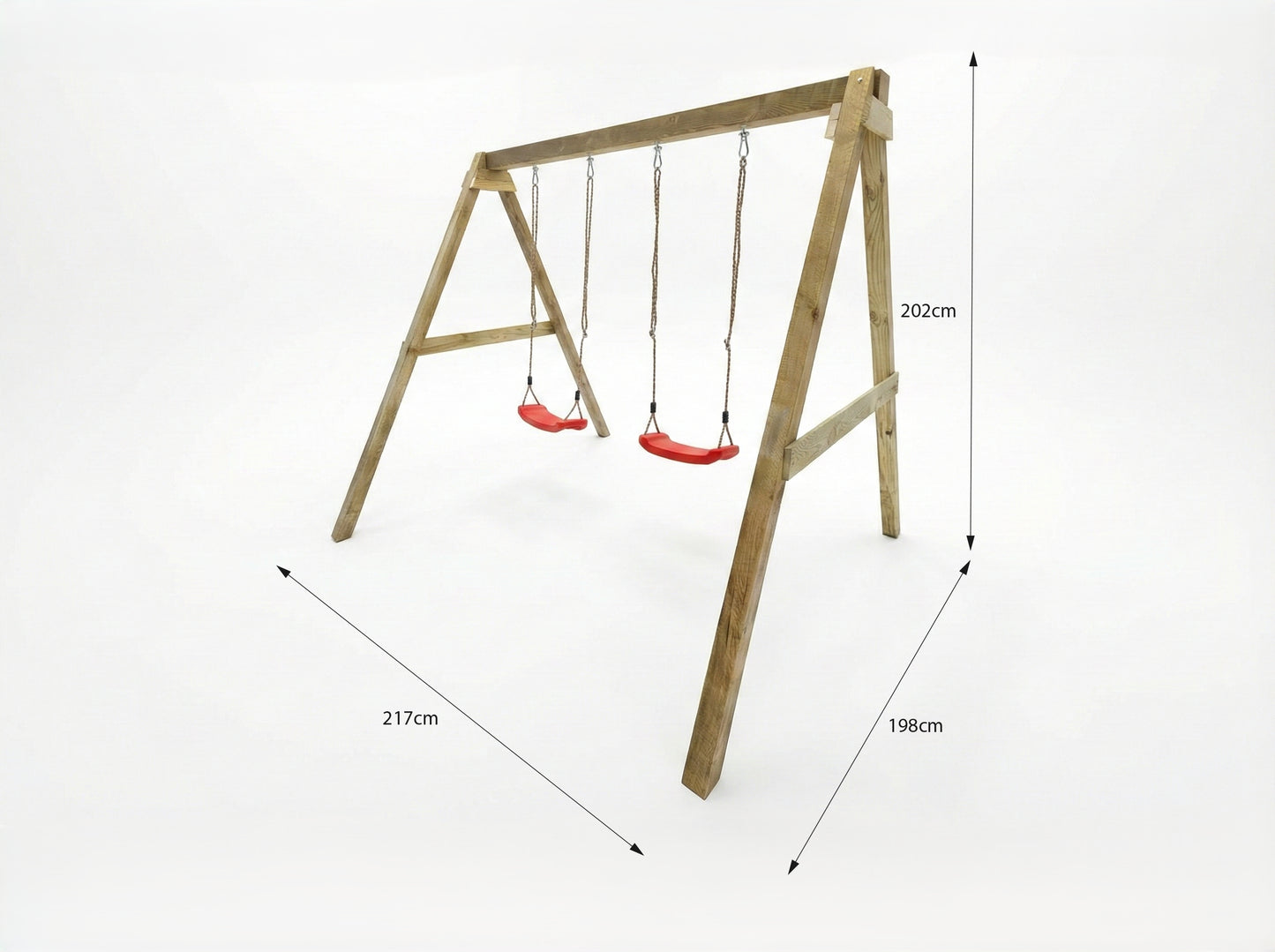 EXIT Ivy play tower with slide and swing