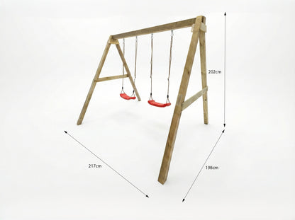 EXIT Ivy play tower with slide and swing