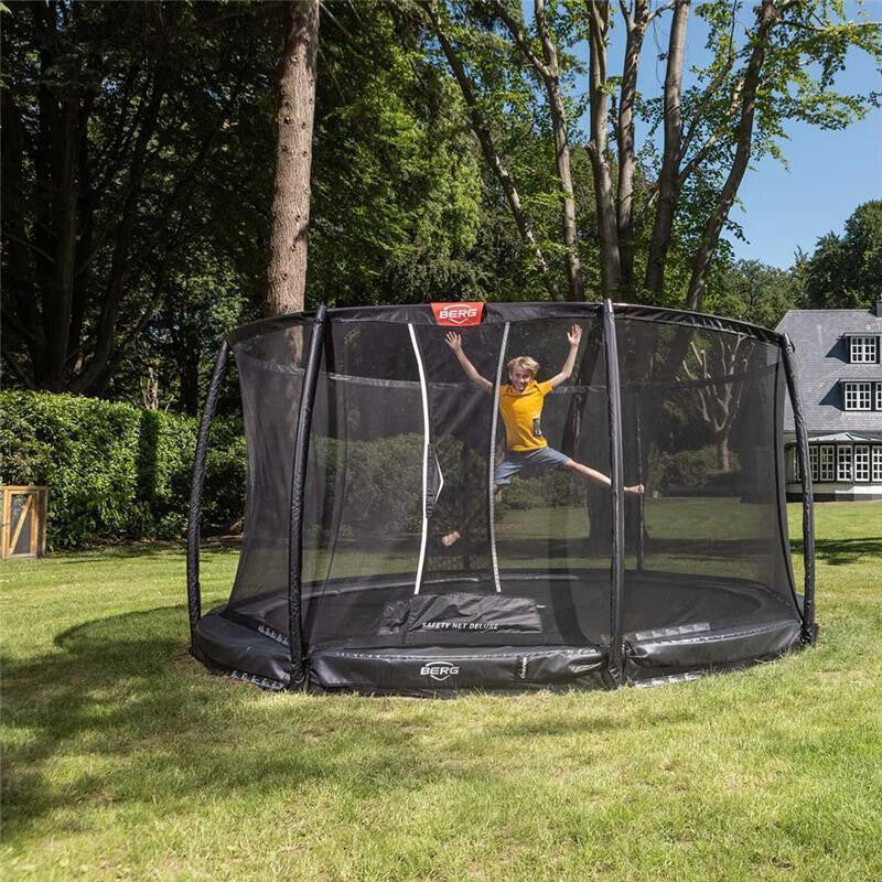 BERG Champion InGround Bodentrampolin grau Outdoor