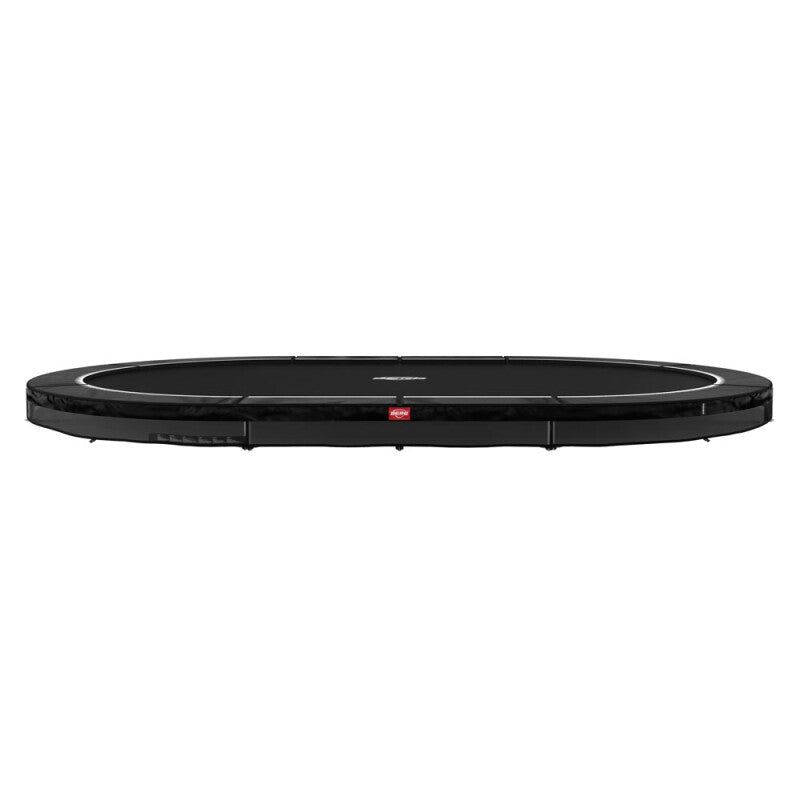 BERG Favorit InGround 520 Bodentrampolin oval schwarz