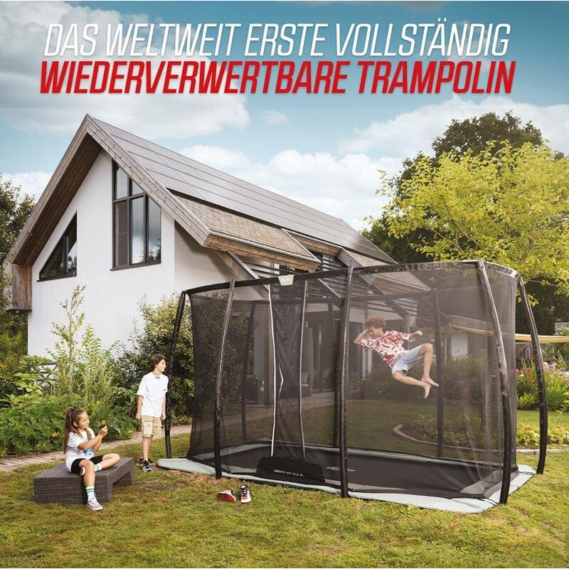 BERG Ultim Champion FlatGround Eco 410 Bodentrampolin rechteckig Nachhaltig