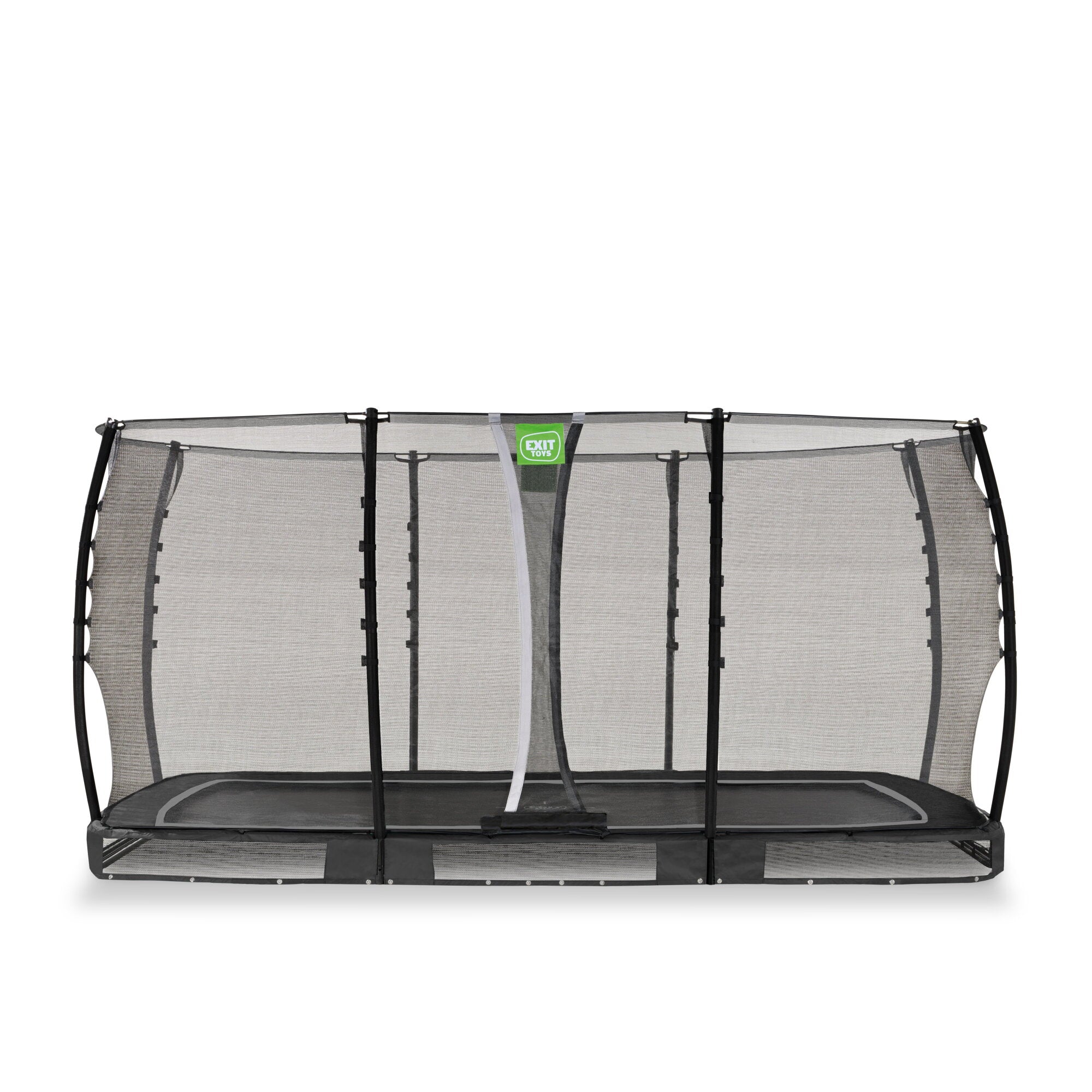 EXIT Allure Bodentrampolin rechteckig schwarz 244x427cm