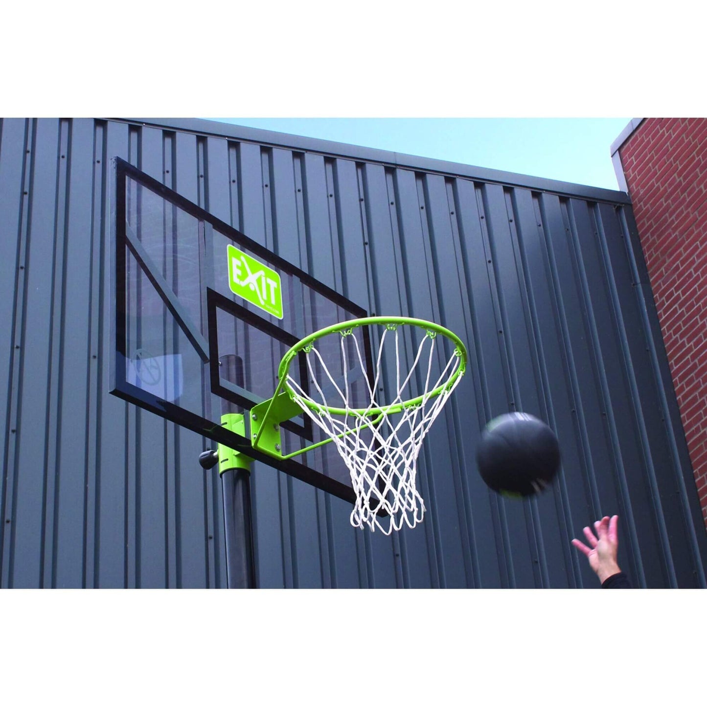 EXIT Comet versetzbarer Basketballkorb Outdoor