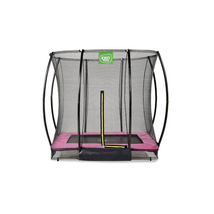 EXIT Bodentrampolin rechteckig Silhouette 153x214cm pink