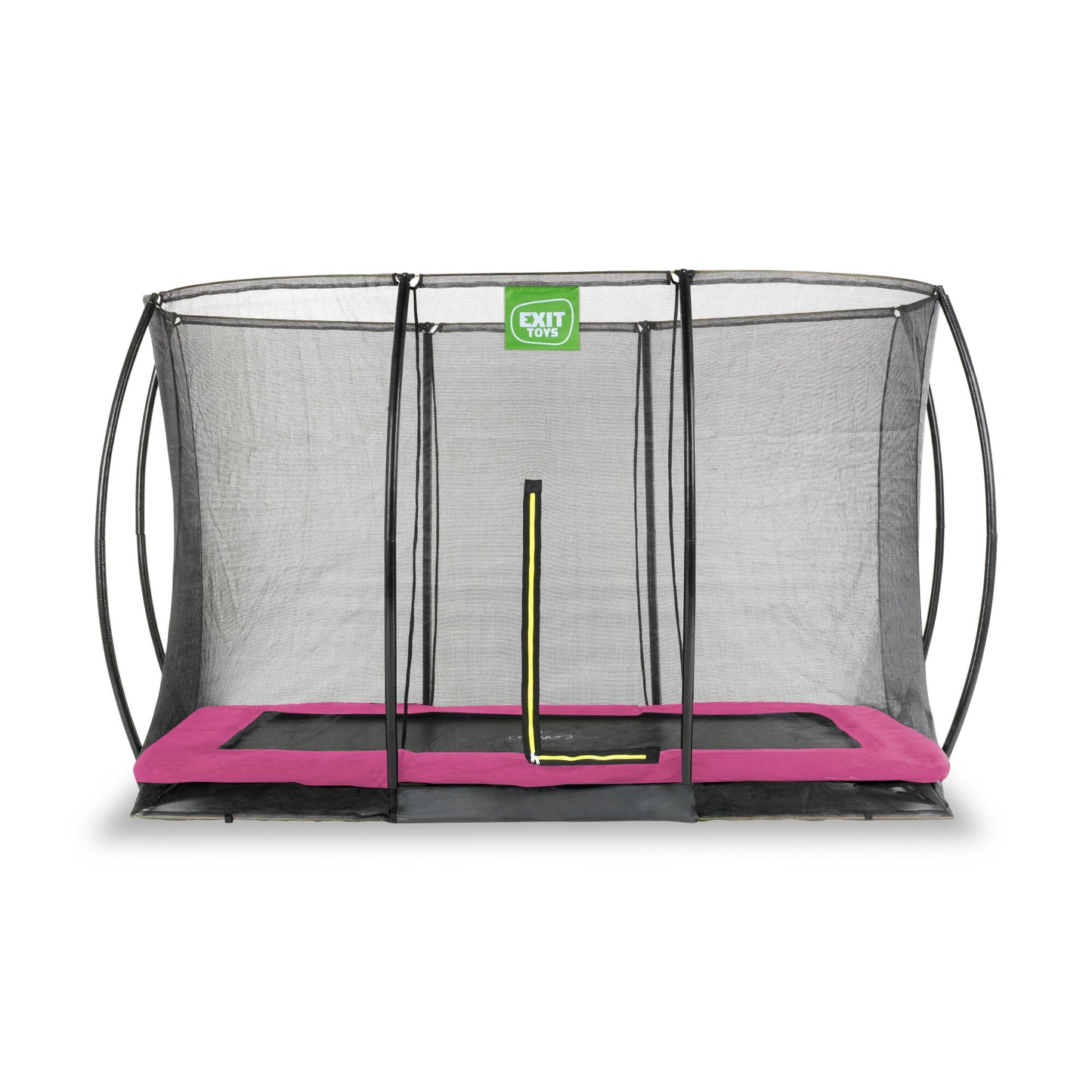 EXIT Bodentrampolin rechteckig Silhouette 214x305cm pink