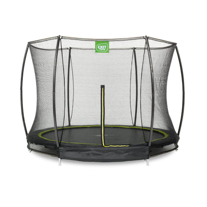 EXIT Bodentrampolin rund Silhouette 305cm schwarz