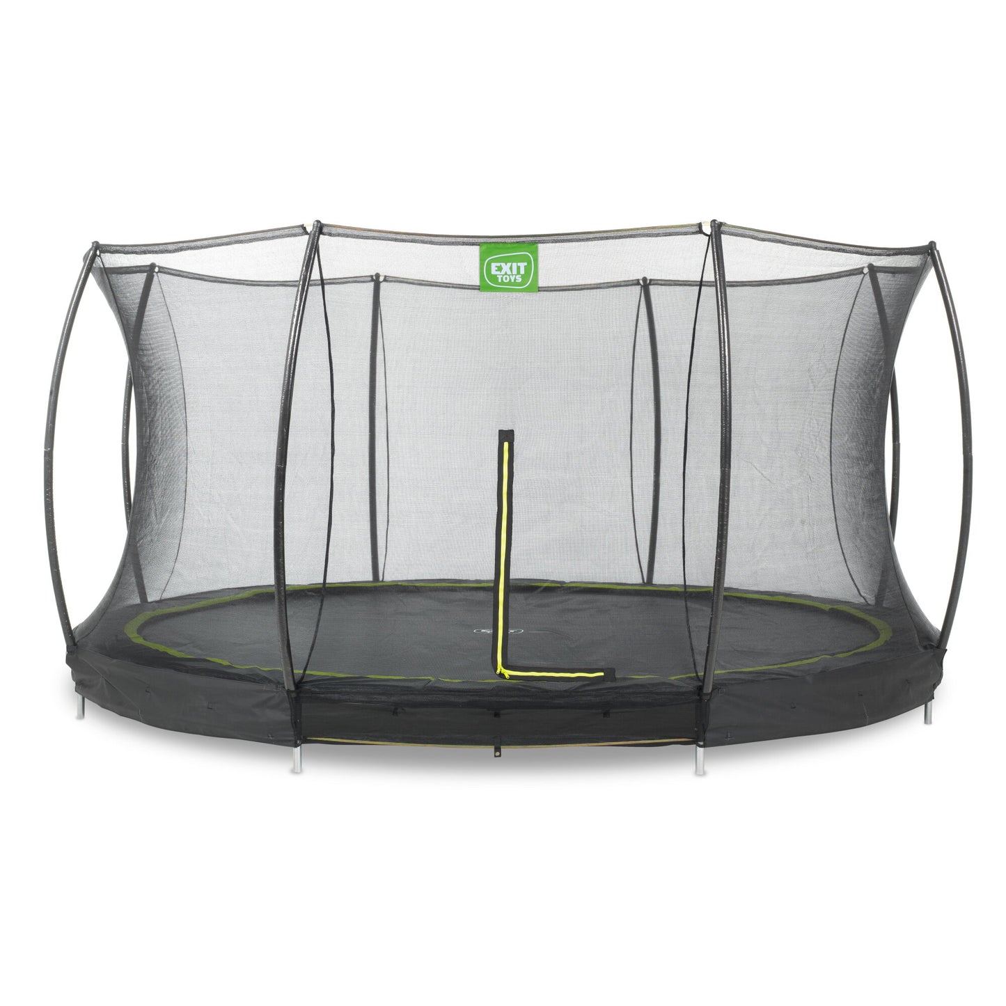 EXIT Bodentrampolin rund Silhouette 427cm schwarz