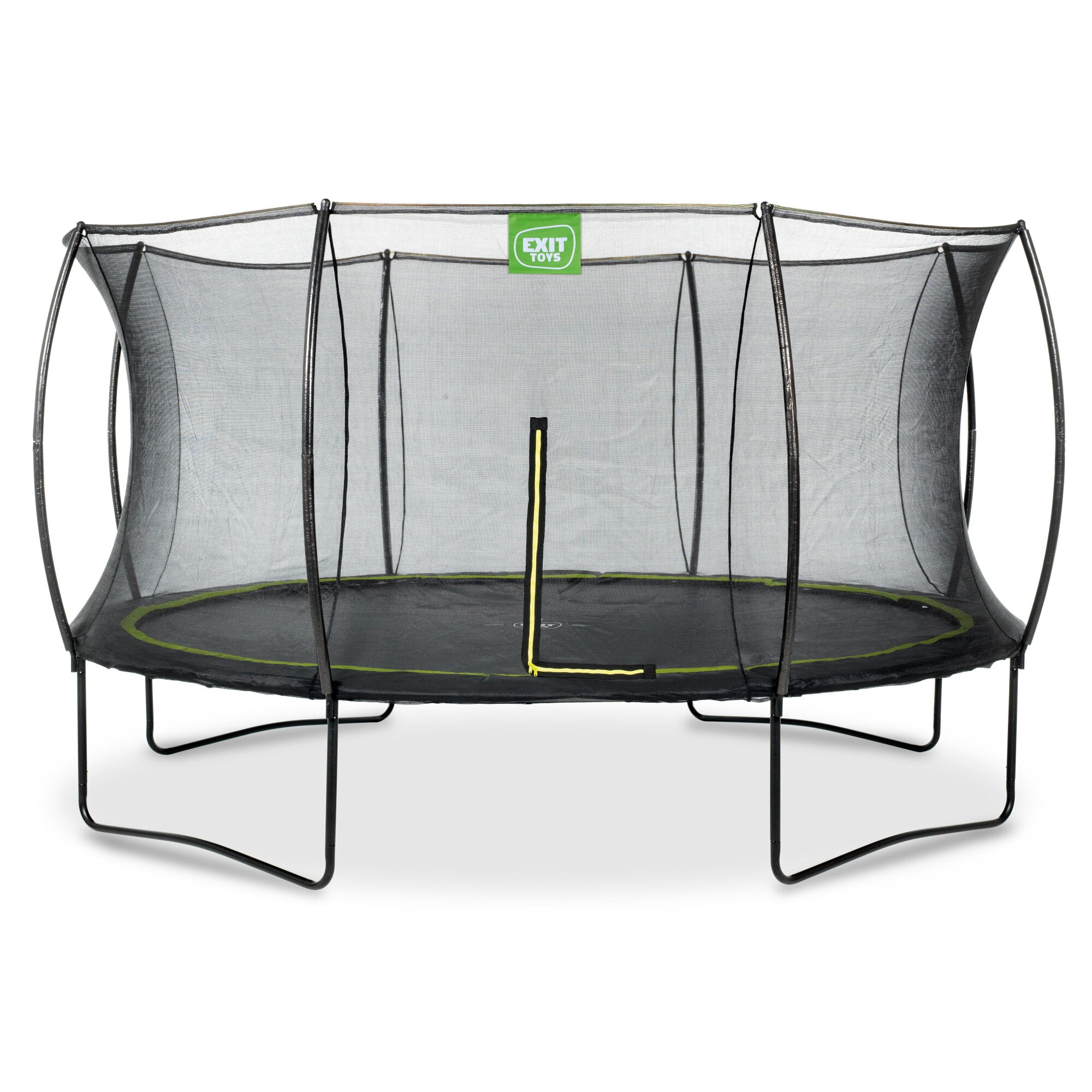 EXIT Trampolin auf Füßen rund Silhouette 427 cm schwarz