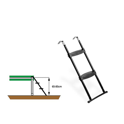 EXIT Trampolin Leiter für Rahmenhöhe von 65-80 cm