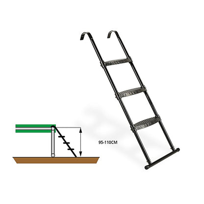 EXIT Trampolin Leiter für Rahmenhöhe von 95-110 cm