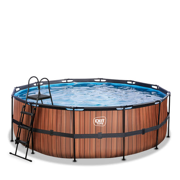 EXIT Wood Pool rund ø427x122cm - braun