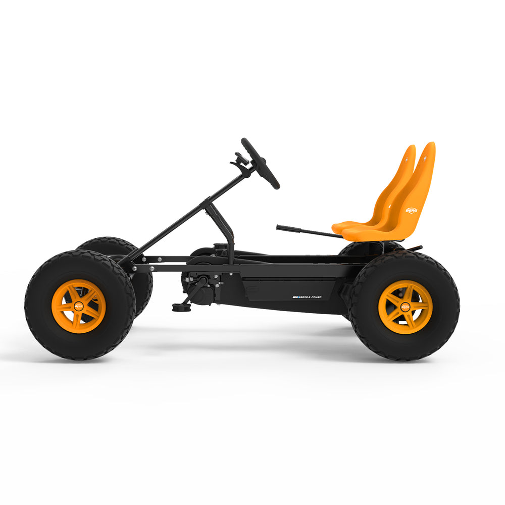 BERG Gokart Duo Coaster orange Side left