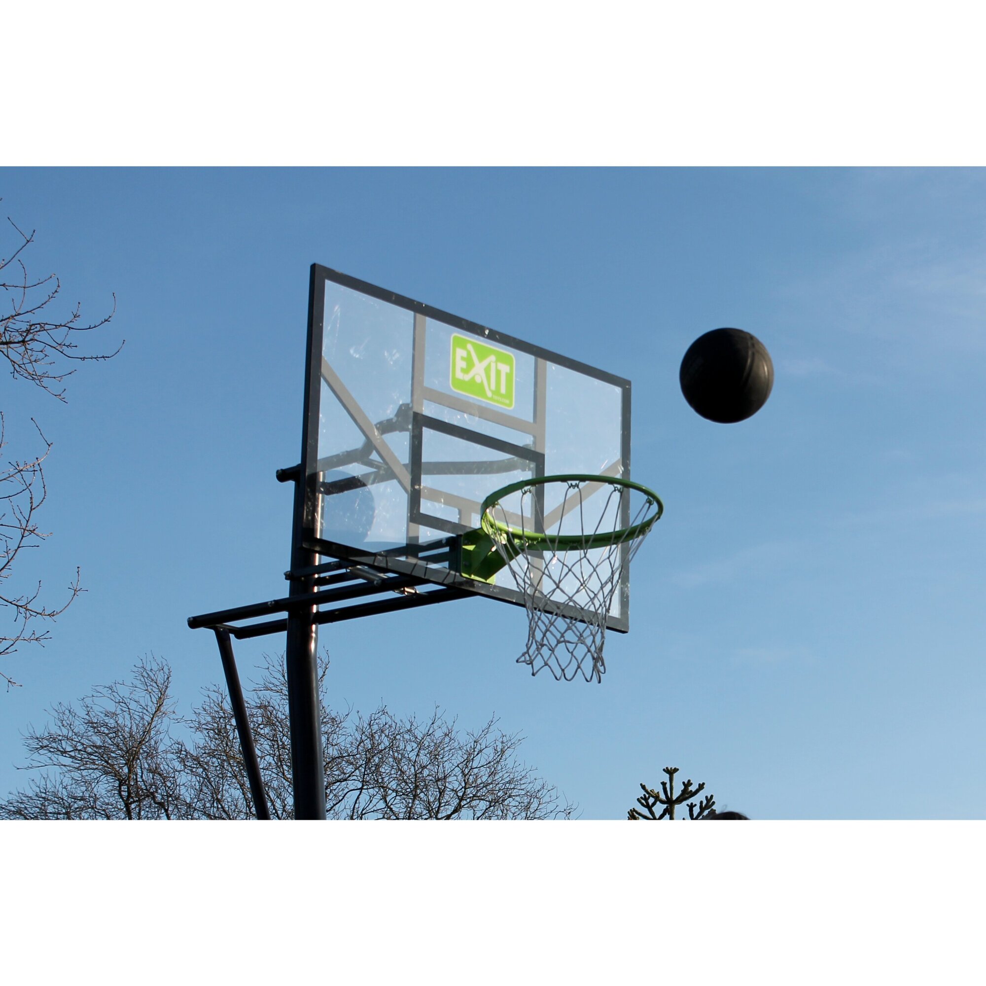 Exit Galaxy Basketballkorb grün-schwarz Outdoor