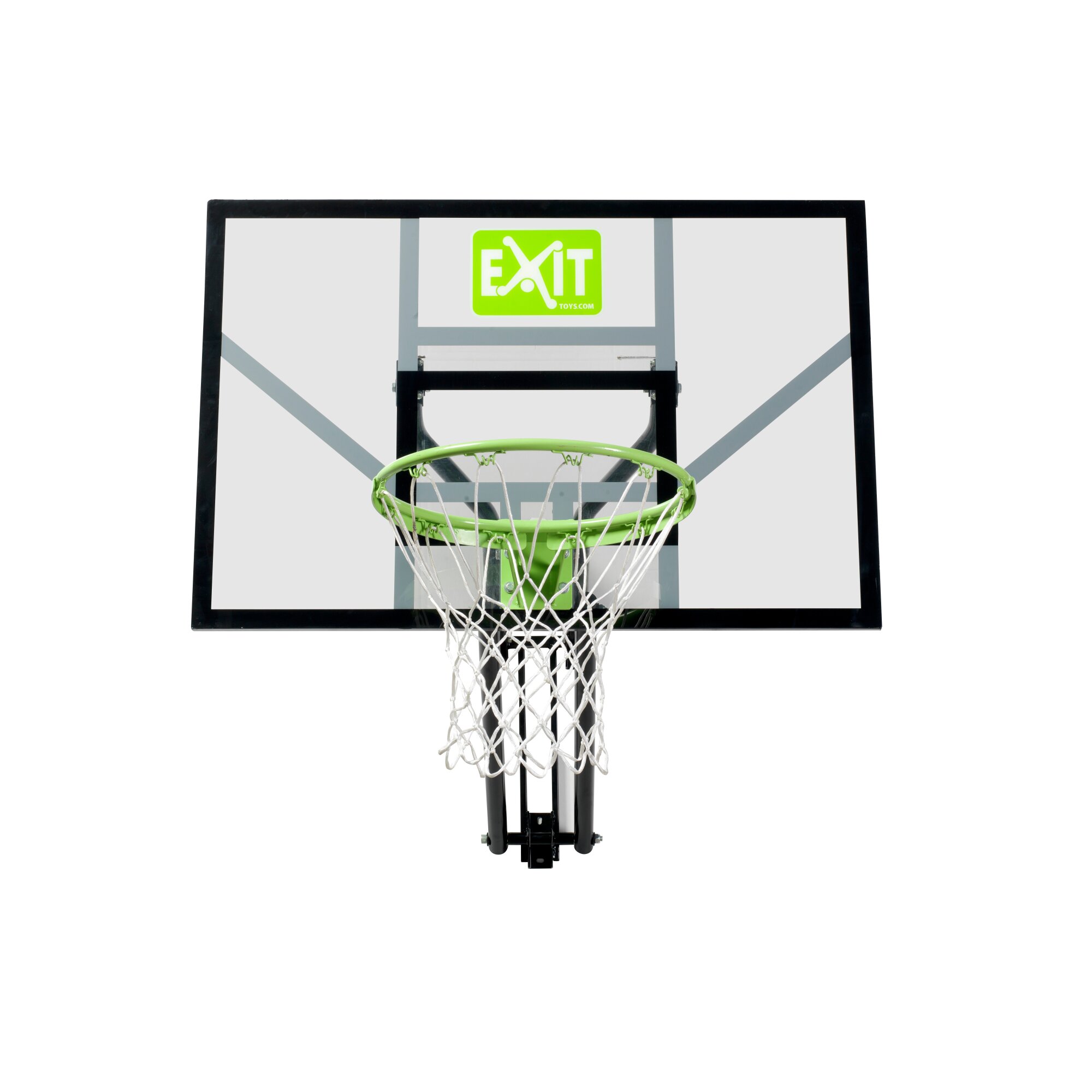 EXIT Galaxy Basketballkorb Wandmontage grün/schwarz unten