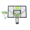 EXIT Galaxy Basketballkorb Wandmontage inkl. Dunkring grün/schwarz unten