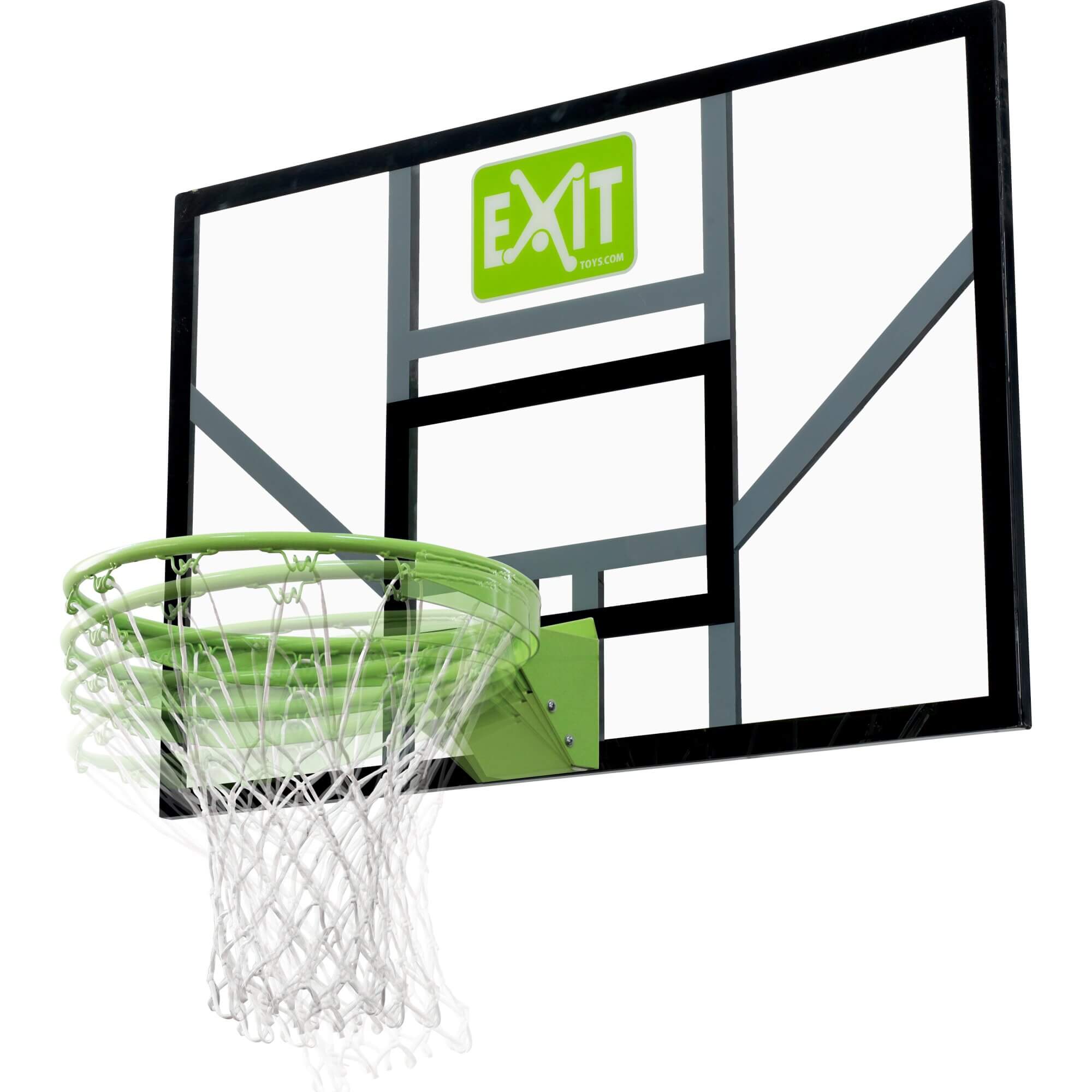 Exit Galaxy Basketballbrett mit Dunkring und Netz grün-schwarz