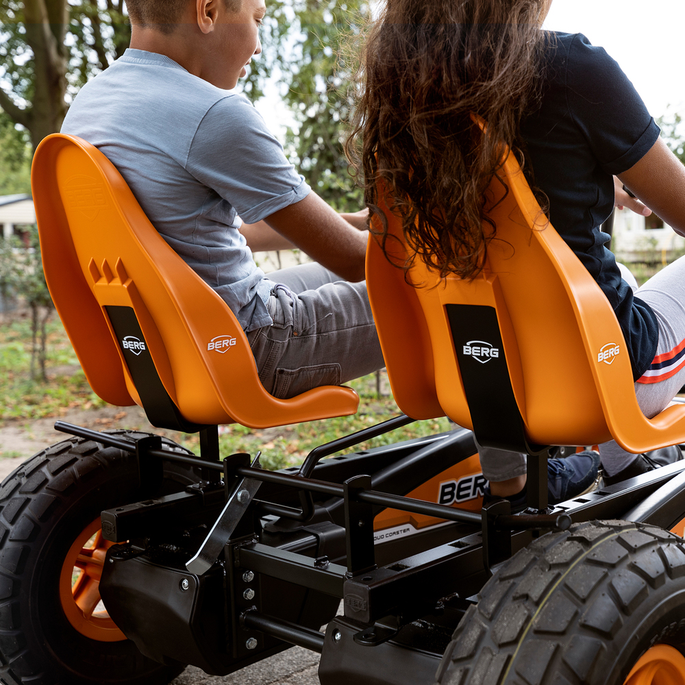 BERG Gokart Duo Coaster orange Sitze